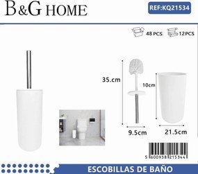 Βουρτσάκι τουαλέτας - Πιγκάλ - White - 21534