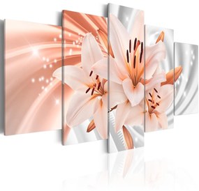 Πίνακας - Coral Lilies 100x50