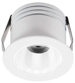 Adeleq Σποτ Χωνευτό Αλουμινίου LED 3W 50° 230V 3000K Λευκό 3-96350000
