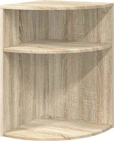 vidaXL End Table Δρύς Sonoma 39,7 x 39,7 x 60 εκ Επεξεργασμένο ξύλο