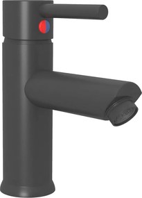 vidaXL Μπαταρία Νιπτήρα Μπάνιου Γκρι 130 x 176 χιλ.