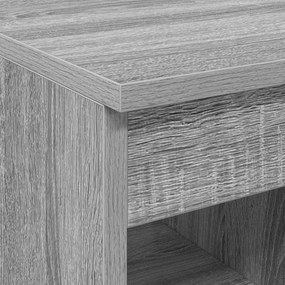 vidaXL Ντουλάπι Μπάνιου Γκρι Sonoma 30 x 35 x 50 εκ.