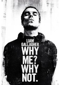 Αφίσα Liam Gallagher - Why Me Why Not, (61 x 91.5 cm)
