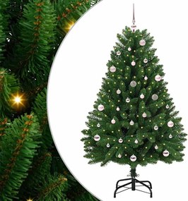 vidaXL Τεχνητό Χριστουγεννιάτικο Δέντρο 150 cm 150 LED Θερμό λευκό