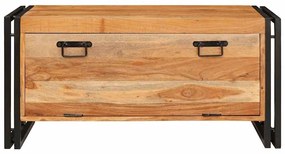 vidaXL Ντουλάπα Παπουτσιών Καφέ 90 x 38 x 45 εκ. Μασίφ ξύλο ακακίας