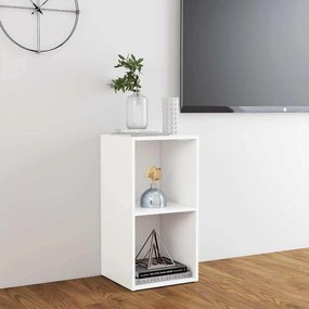 VidaXL Έπιπλο Τηλεόρασης Λευκό 72 x 35 x 36,5 εκ. από Επεξ. Ξύλο