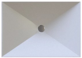 Sanitec Prisma 280 Νιπτήρας Συνθετικός Επικαθήμενος 50x40,5x10,5cm White