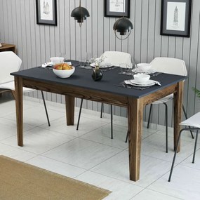 Stewehome Σετ Τραπεζαρίας Μοντέρνος Σχεδιασμός 145x88x75 cm