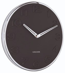 Ρολόι Τοίχου KA5759BK 30cm New Original Black Karlsson Μέταλλο