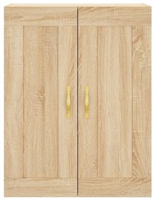 vidaXL Ντουλάπι Επιτοίχιο Sonoma Δρυς 69,5 x 34 x 90 εκ. Επεξεργ. Ξύλο