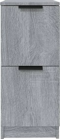 vidaXL Ντουλάπι Γκρι Sonoma 30x30x70 εκ. από Επεξεργασμένο Ξύλο