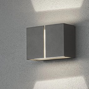 KONSTSMIDE Φωτιστικό Τοίχου LED Pavia Σκούρο Γκρι 4x3W