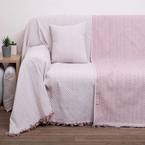 Μαξιλάρι Διακοσμητικό (Με Γέμιση) 3017 Coral Viopros 42X42 100% Cotton