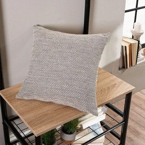 Μαξιλάρι Διακοσμητικό (Με Γέμιση) Minessota 01 Ecru Teoran 43X43 Acrylic,Cotton,Polyester