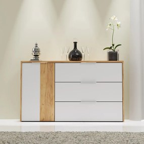 Μπουφές Avanti Χρυσός Δρυς-Λευκό 139.4x41.5x82.5cm TO-AVANTI1D3S