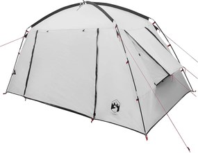 vidaXL Καταφύγιο Τέντας Λευκό Μαύρο 300 x 210 x 156 εκ Πολυεστέρας