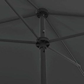 Ομπρέλα Θαλάσσης Ανθρακί 200 x 125 εκ. - Ανθρακί