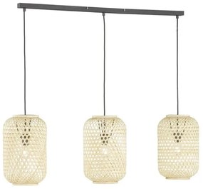 Κρεμαστό Φωτιστικό Οροφής Πλέγμα CALLA Η250 Φ110 Fischer Honsel-860006-Μπεζ 860006