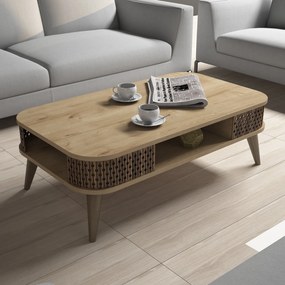 Τραπεζάκι Σαλονιού Δρυς DRADRA 105x60x34.6