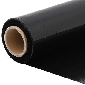 Stretch Film 2 τεμάχια Μαύρο 20 μm 50 cm x 300 m - Μαύρο