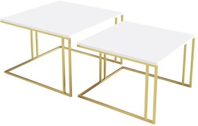 Σετ τραπεζάκια σαλονιού Astro II-Leuko