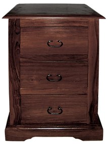 Κομοδίνο Mandore ΕΙ225 45X35X70 cm Wood