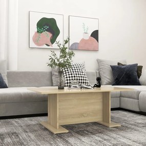 vidaXL Τραπεζάκι Σαλονιού Sonoma Δρυς 103,5 x 60 x 40 εκ. Μοριοσανίδα