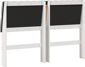 vidaXL Ταπετσαρισμένο κεφαλάρι Ανοιχτό γκρι 140 cm