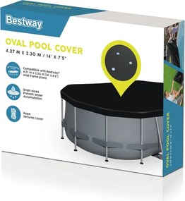 Bestway Κάλυμμα Πισίνας Flowclear 418 x 230 εκ.