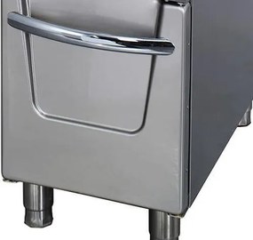 Premium Deep Fryer - 1 x 22L - Single Unit - 90cm Deep - with Drain Tap - Gas
