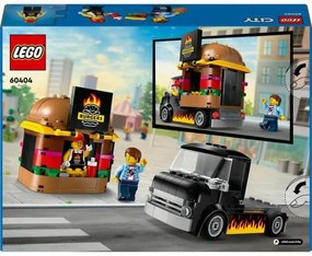 Παιχνίδι Kατασκευή Lego 60404 Hamburger truck Πολύχρωμο