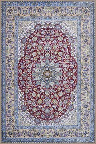 Χειροποίητο Χαλί Isfahan Silk 230Χ160 230Χ160cm