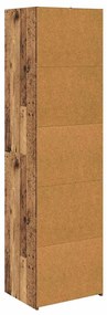 vidaXL Ντουλαπιού Παλιό Ξύλο 50 x 41 x 185 εκ. Επεξεργασμένο ξύλο