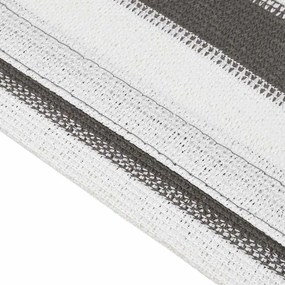 vidaXL Χαλί Σκηνής Ανθρακί και Λευκό 300 x 400 εκ.