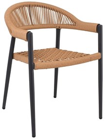 Πολυθρόνα Βεράντας-Κήπου Madison Ε6724,1 58x56x78cm Anthracite-Natural