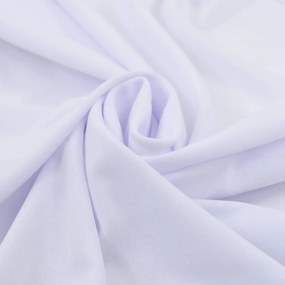 vidaXL Καλύμματα / Φούστες Τραπεζιού 2 τεμ. Λευκό 243 x 76 x 74 εκ.