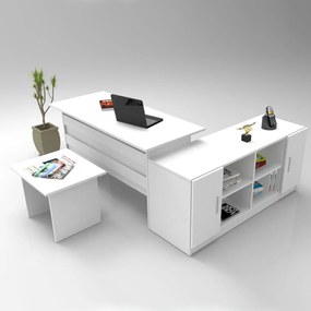 Office Furniture Set Vo10-W White