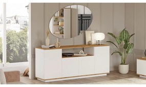 Μπουφές ArteLibre BOWES Πεύκο/Λευκό Μοριοσανίδα 180x44.5x75cm