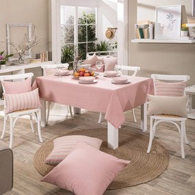 Τραπεζομάντηλο Laredo 06 Pink Teoran 135X180cm Cotton-Polyester