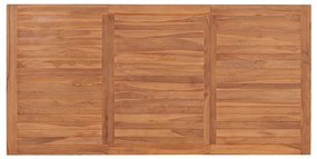 vidaXL Τραπέζι Batavia 200 x 100 x 75 εκ. από Μασίφ Ξύλο Teak