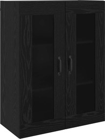 vidaXL Highboard 2 pcs Μαύρη Οξυά 69,5 x 34 x 180 εκ.