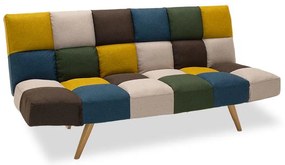 Καναπές - Κρεβάτι Freddo II 3θέσιος Ύφασμα Πολύχρωμο 182x81x84 εκ. 182x81x84 εκ.