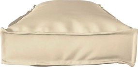 vidaXL Μαξιλάρι Μπεζ 120 x 40 x 8 εκ Ύφασμα Όξφορντ