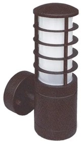 Απλίκα Φωτιστικό Τοίχου με Σκίαστρο IP44 Φ6,5 Lumen-9-9013781-Σκουριασμένο 9-9013781