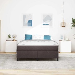 vidaXL Κρεβάτι με ελατήρια Καφέ 160 x 200 cm