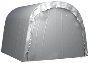 VidaXL Τέντα Αποθήκευσης Γκρι 300 x 300 εκ. Ατσάλινη