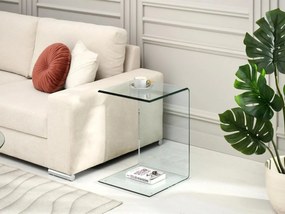 Βοηθητικό τραπεζάκι σαλονιού Crystal Crescent