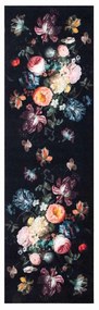 vidaXL Χαλί Κουζίνας Floral Λουλούδια 45 x 150 cm Βελούδο