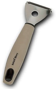 Αποφλοιωτής Φρούτων-Λαχανικών Misty 10-111-021 19cm Black-Beige Nava Stainless Steel