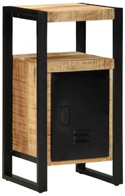 vidaXL Ντουλάπα Μπάνιου με ράφι Καφέ 40 x 35 x 75 εκ Μασίφ ξύλο μάνγκο